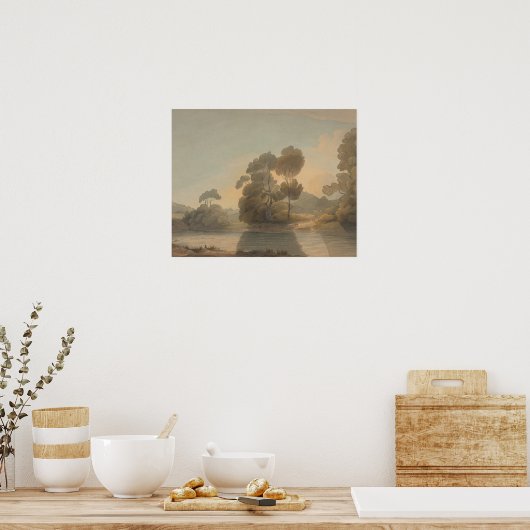 Poster Francis Towne - On the Dee (Cuisine)