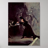 Poster Francisco de Goya - La lampe du Diable (Devant)