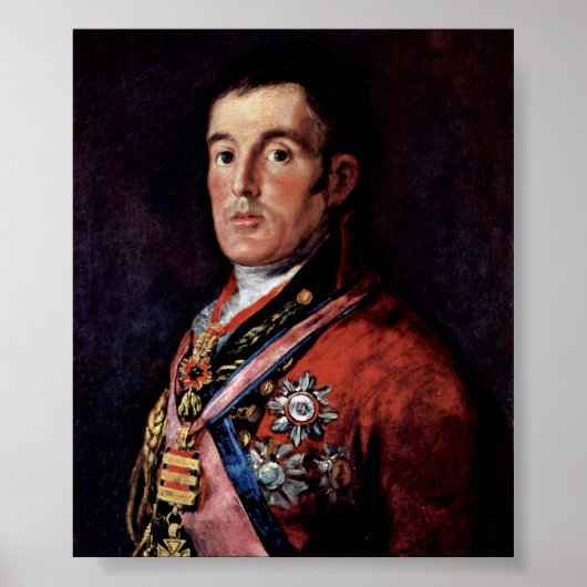 Poster Francisco de Goya - Le duc de Wellington (Devant)
