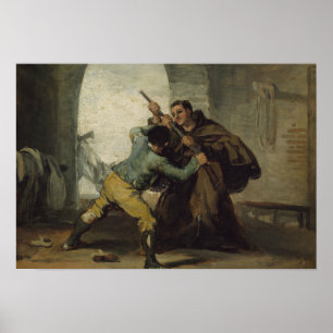 Poster Francisco Goya - Le Friar Pedro lève le pistolet