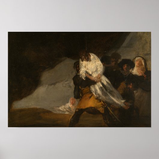 Poster Francisco Goya - Le moine pendu (Devant)