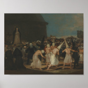 Poster Francisco Goya - Les Flagellants