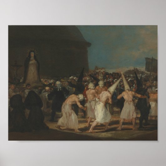 Poster Francisco Goya - Les Flagellants (Devant)