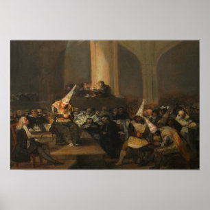 Poster Francisco Goya - scène d'enquête