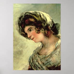 Poster Francisco Jose de Goya y Lucientes   La Milkmaid