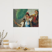 Poster Francisco Jose de Goya y Lucientes | Le Parasol, (Cuisine)