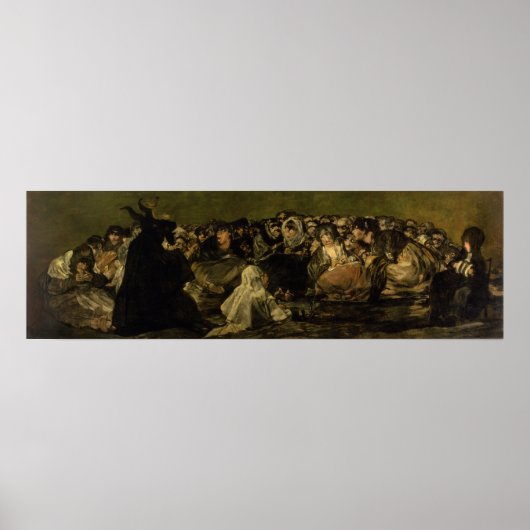 Poster Francisco Jose de Goya y Lucientes | Les sorcières (Devant)