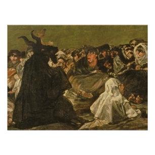Poster Francisco Jose de Goya y Lucientes   Les sorcières