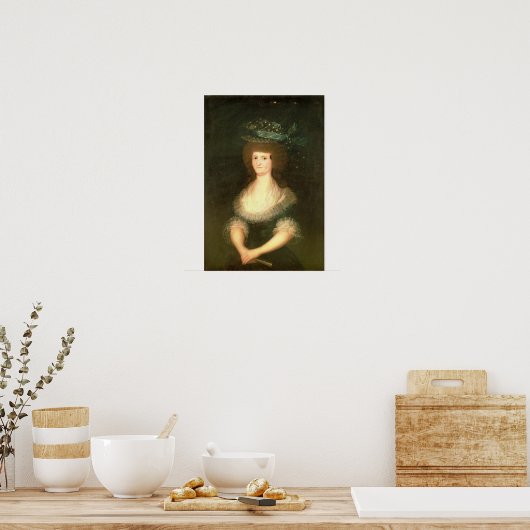 Poster Francisco Jose de Goya y Lucientes | Portrait Quee (Cuisine)