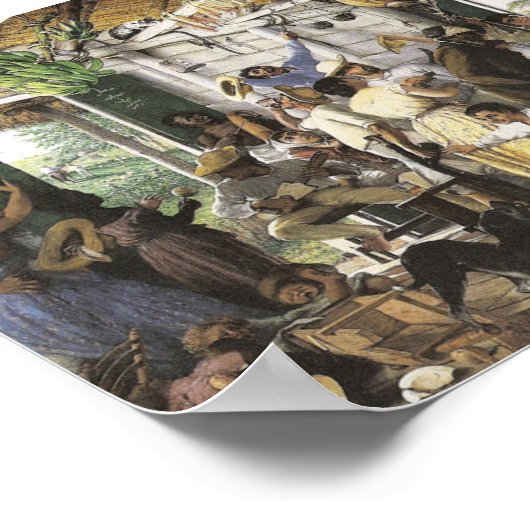 Poster Francisco Oller El Velorio (Coin)