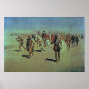 Poster Francisco Vasquez De Coronado faisant sa manière