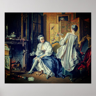 Poster François Boucher –  La toilette – 1742