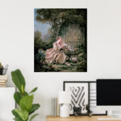 Poster François Boucher - Le message secret (Bureau à domicile)