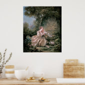 Poster François Boucher - Le message secret (Cuisine)