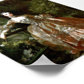 Poster Francois Boucher - Madame de Pompadour (Coin)