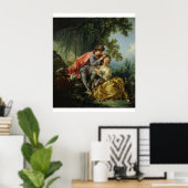 Poster François Boucher The Four Seasons (Bureau à domicile)