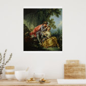 Poster François Boucher The Four Seasons (Cuisine)