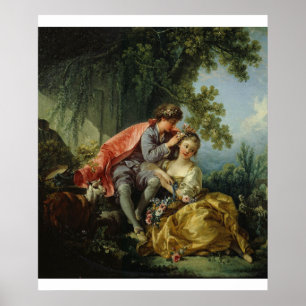 Poster François Boucher The Four Seasons