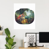 Poster François Boucher The Four Seasons (Bureau à domicile)