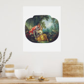 Poster François Boucher The Four Seasons (Cuisine)