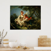 Poster François Boucher The Four Seasons (Cuisine)