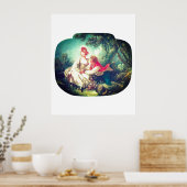 Poster François Boucher The Four Seasons (Cuisine)