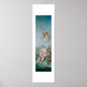 Poster François Boucher - Vénus sur les vagues 1769