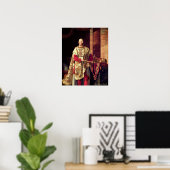 Poster François Ier d'Autriche (Bureau à domicile)