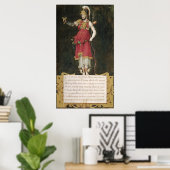 Poster François Ier en tant que divinité composite (Bureau à domicile)