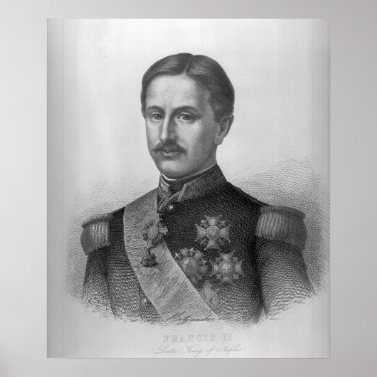 Poster François II des Deux Sicilies (Devant)