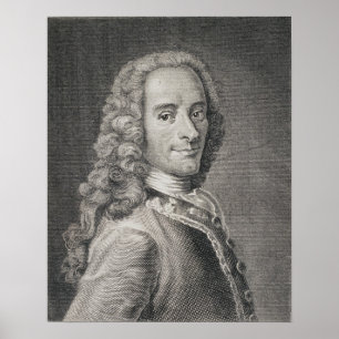 Poster François Marie Arouet de Voltaire