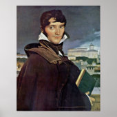 Poster Francois-Marius Granet par Jean Auguste Ingres (Devant)
