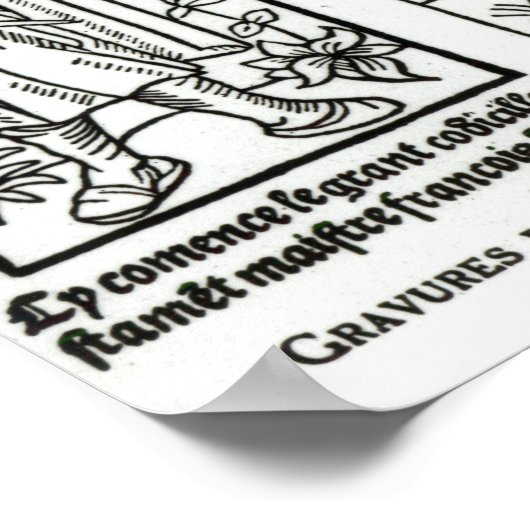 Poster Francois Villon (Coin)