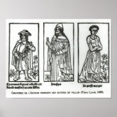 Poster Francois Villon (Devant)