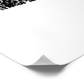 Poster Franges bananes (Coin)