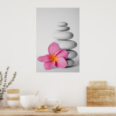 Poster Frangipani Calme (Cuisine)