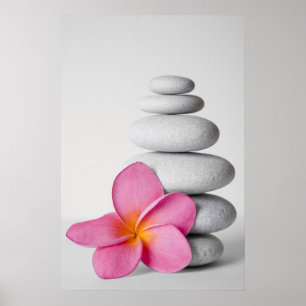 Poster Frangipani Calme