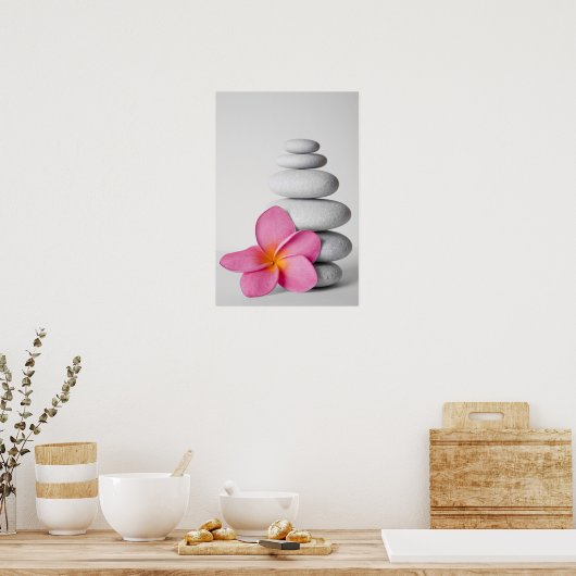 Poster Frangipani Zen (Cuisine)