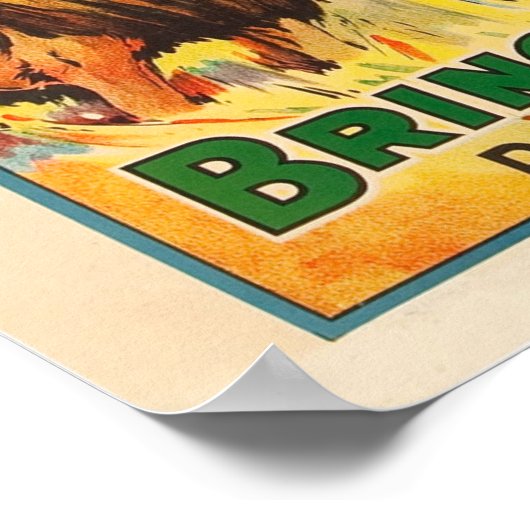 Poster Frank Buck Ramenez l'affiche du cirque en direct (Coin)