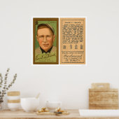 Poster Frank Chance Cubs Baseball 1911 (Cuisine)