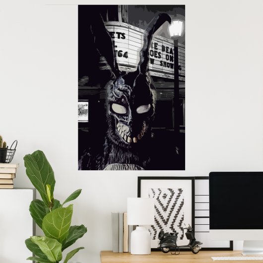 Poster Frank Le Lapin (Bureau à domicile)