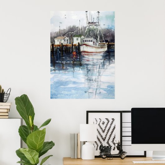 Poster Frank & Maria (Bureau à domicile)