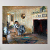 Poster Frank W. Benson Rainy Day (Devant)