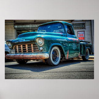 Poster Franke Construction Company Rat Chevy