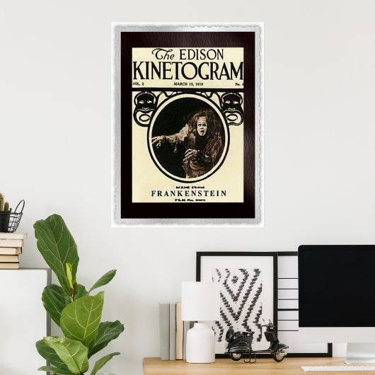 Poster Frankenstein 1910 (Bureau à domicile)