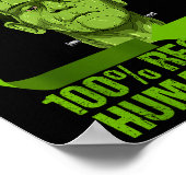 Poster Frankenstein Made From 100% Recycled Human Parts H (Coin)