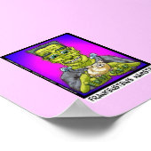 Poster Frankenstein's Hamster Funny Canvas Print (Coin)