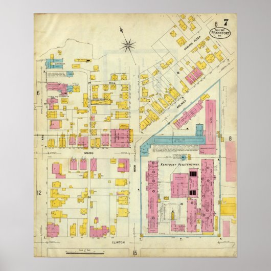 Poster Frankfort, Kentucky 10 (Devant)