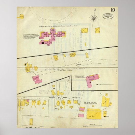 Poster Frankfort, Kentucky 2 (Devant)