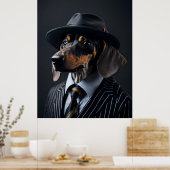 Poster Frankie le Dashhound (Cuisine)